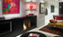 Ecosmart Fire Flex 32SS Single Sided Fireplace Insert - Black Finish / Black Burner - ESF.FX.32SS.B